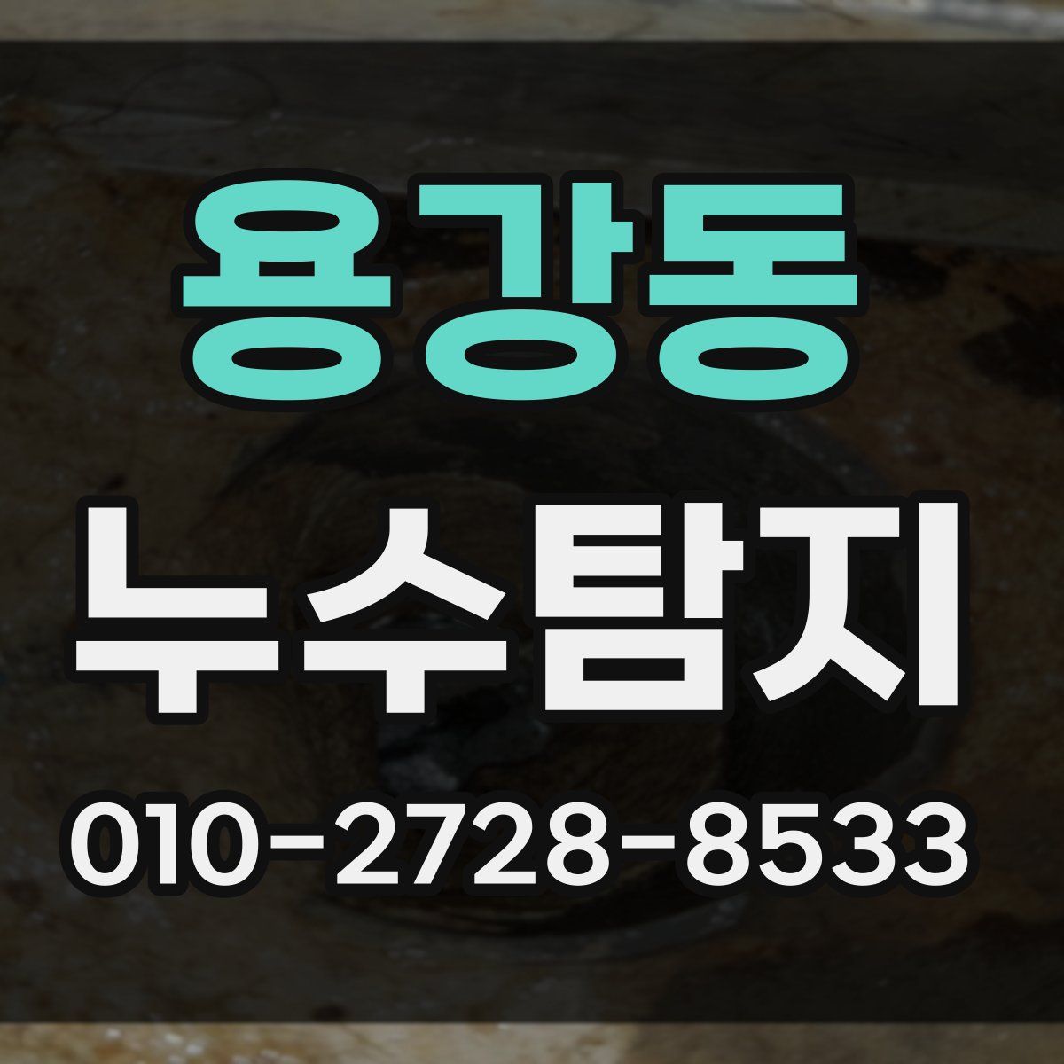 용강동 누수탐지