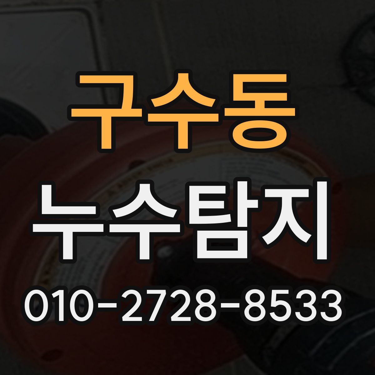 구수동 누수탐지