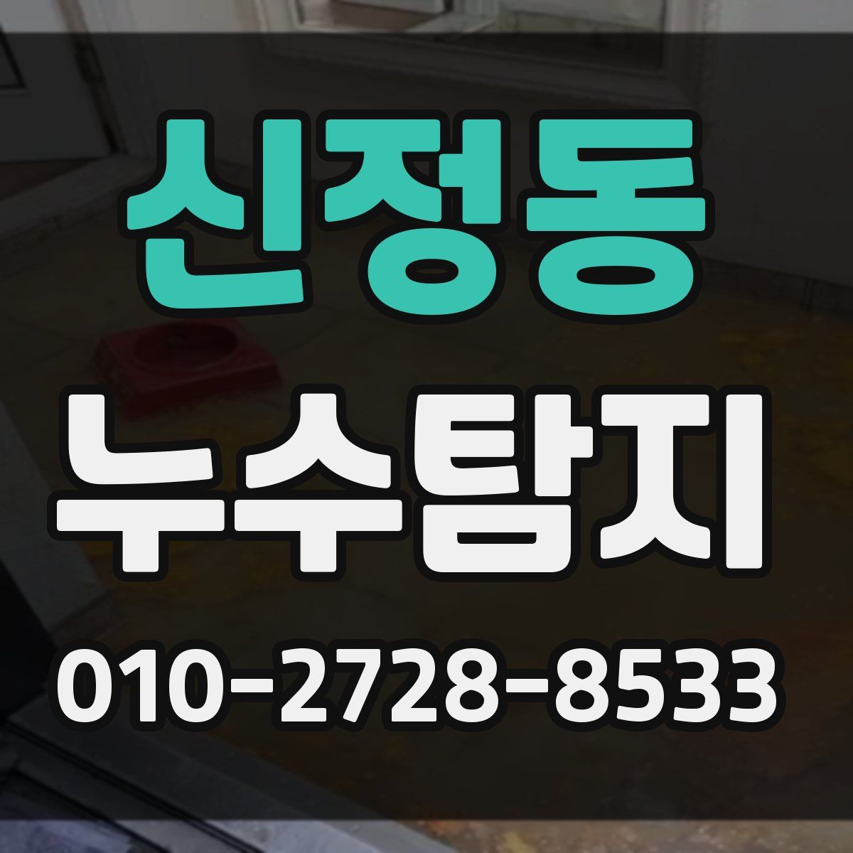 신정동 누수탐지