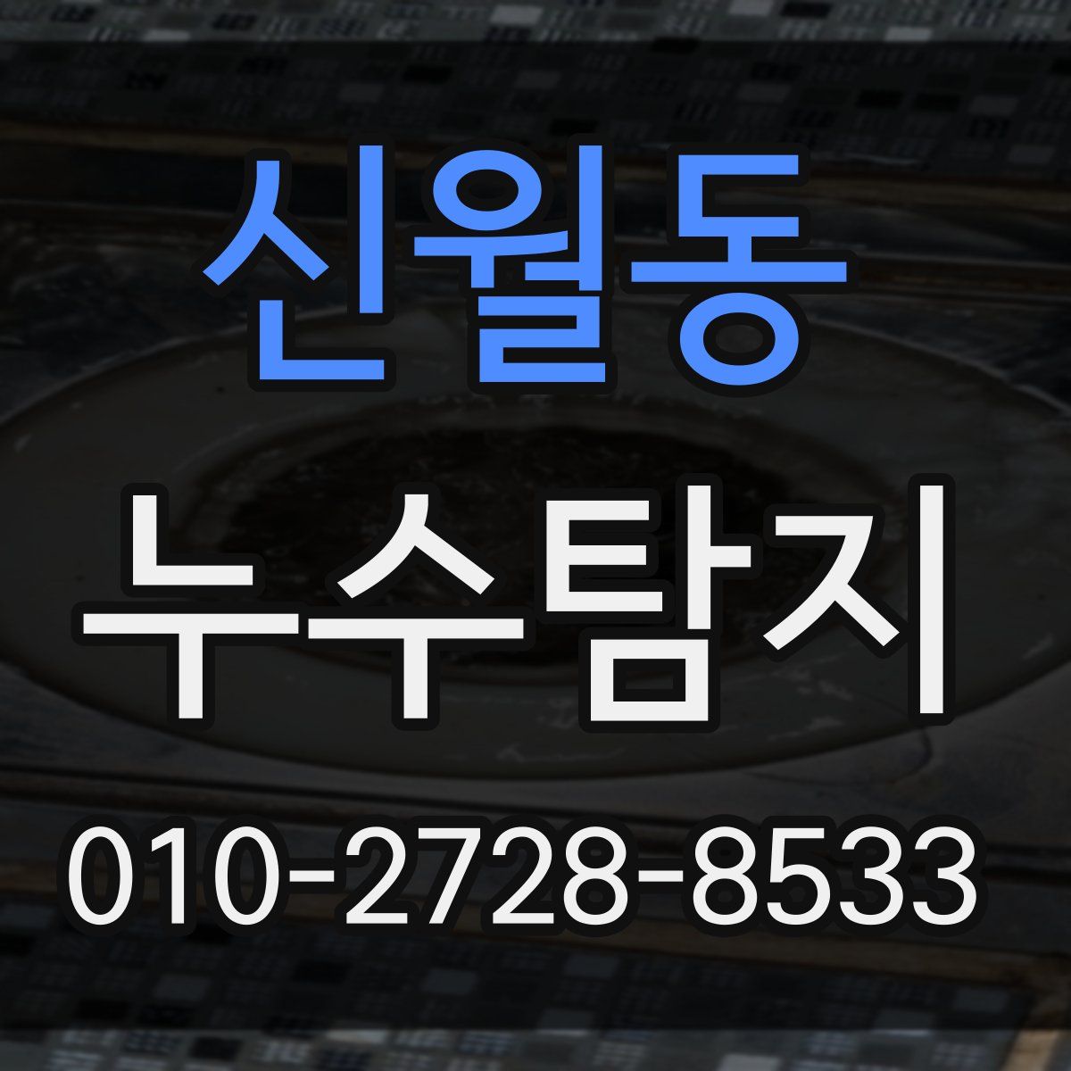 신월동 누수탐지