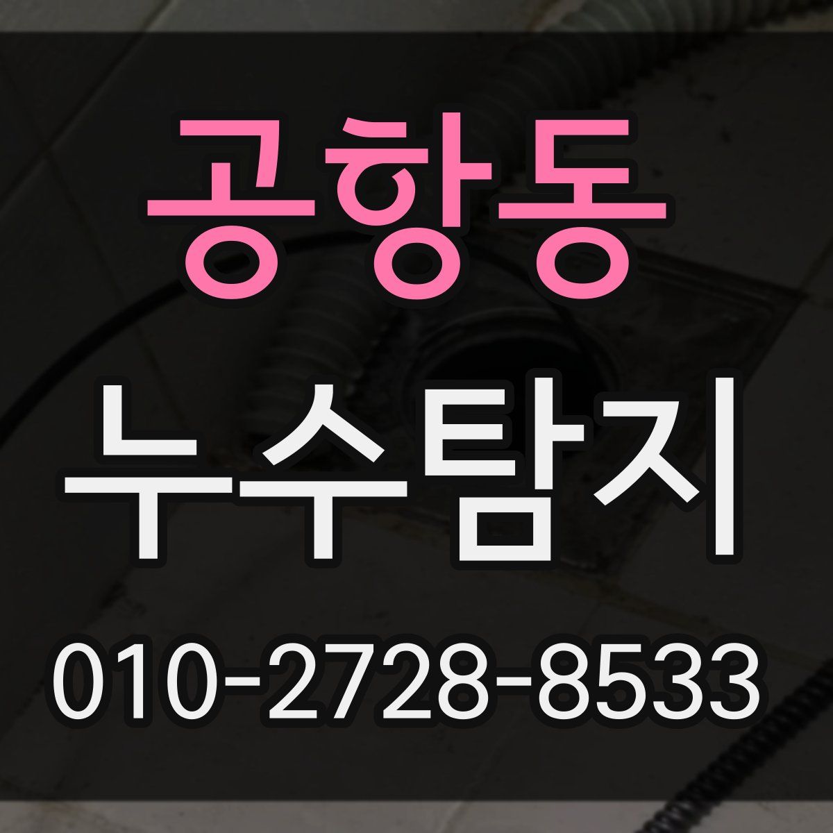 공항동 누수탐지