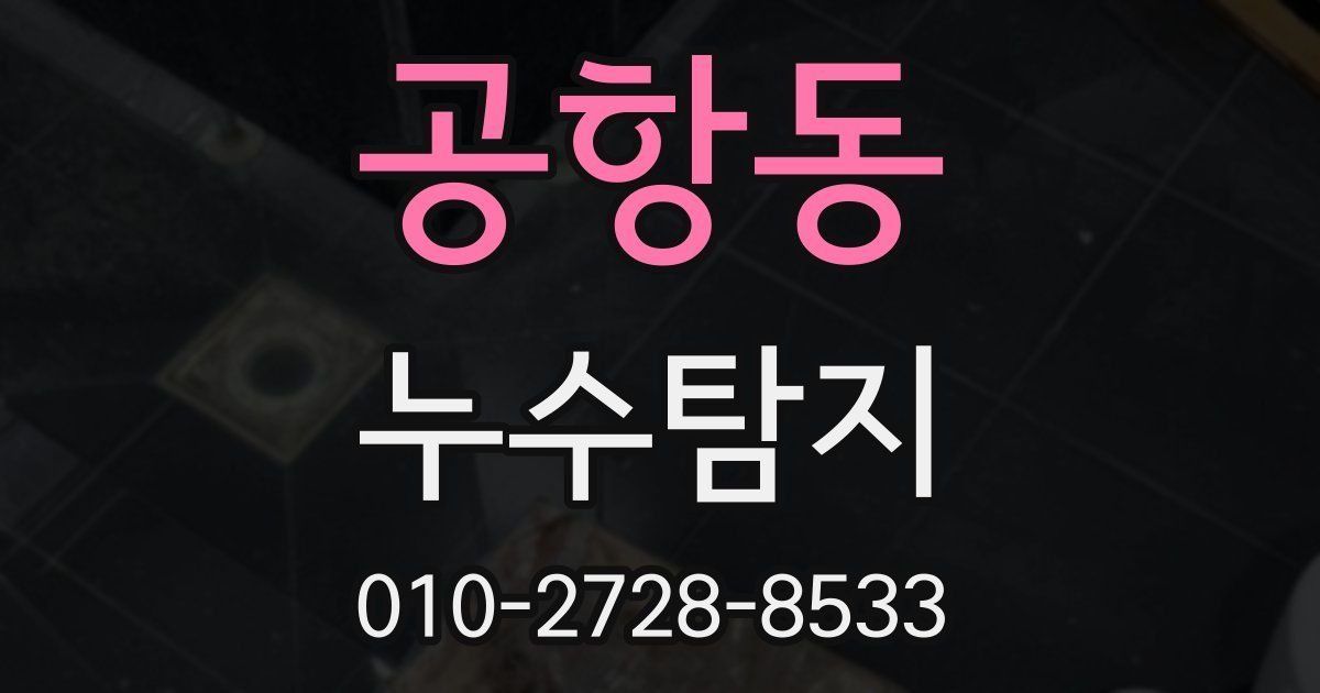 공항동 누수공사