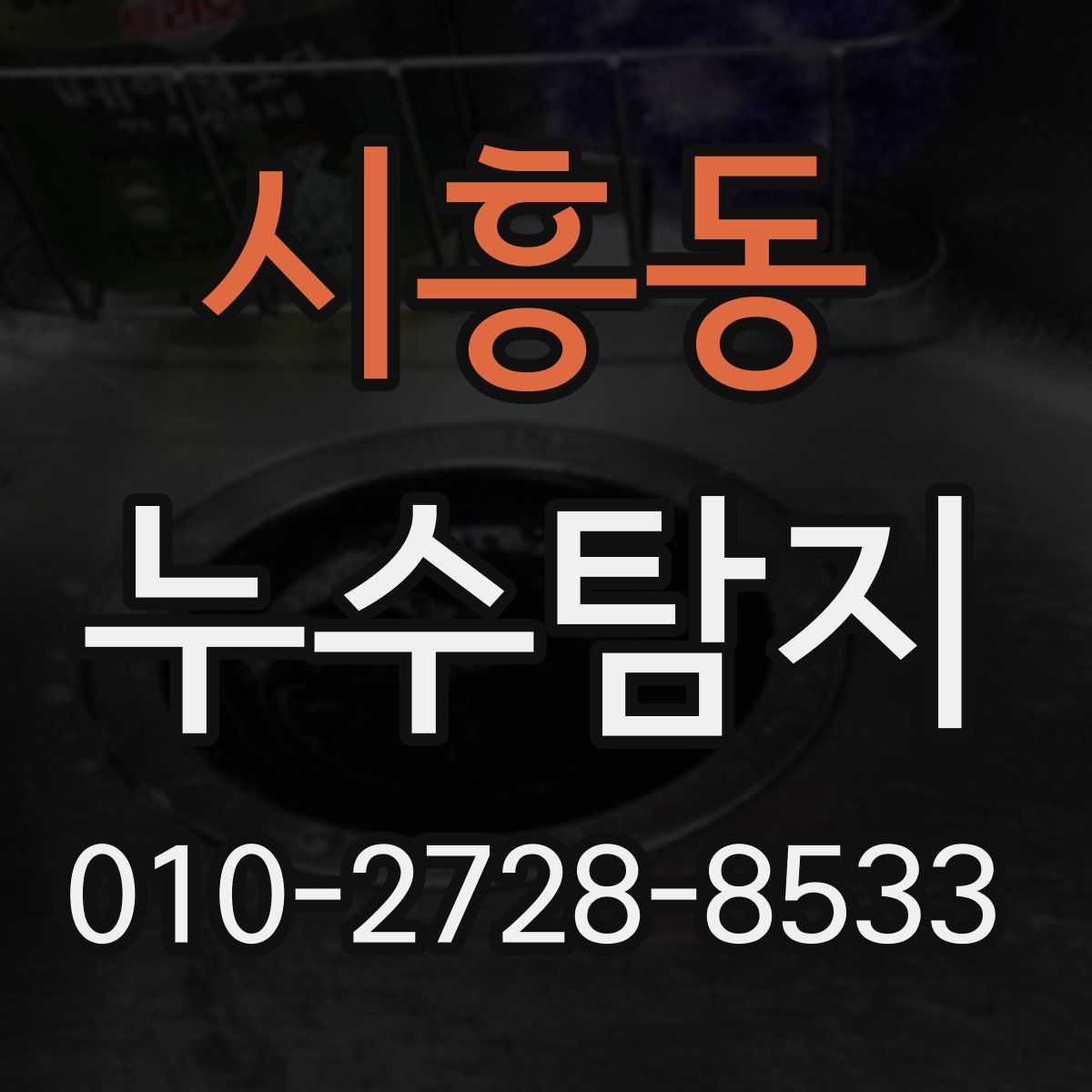 시흥동 누수탐지
