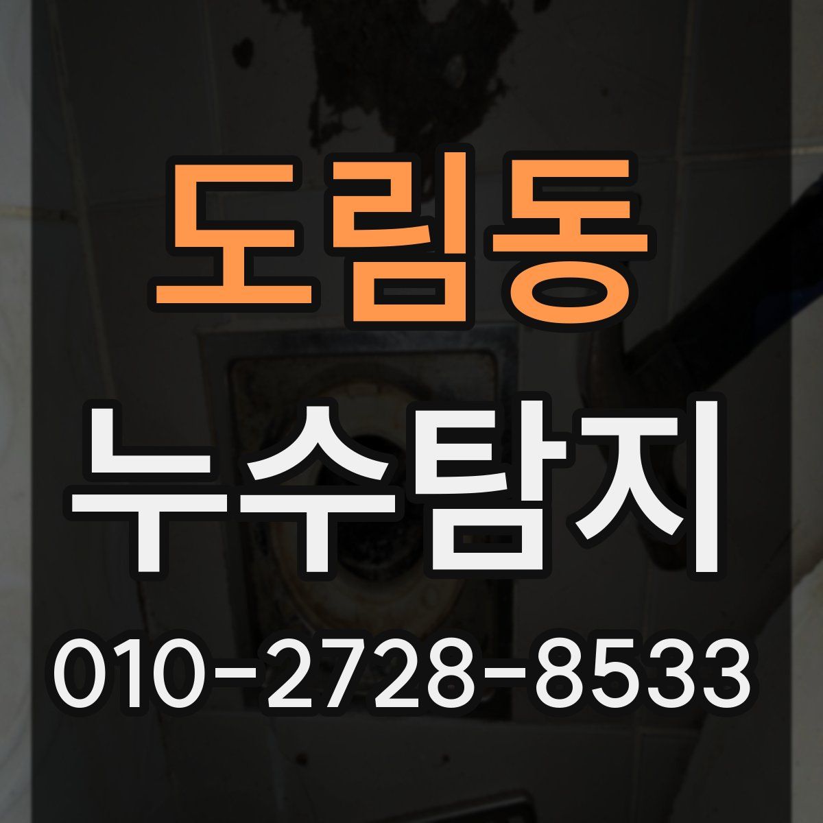 도림동 누수탐지