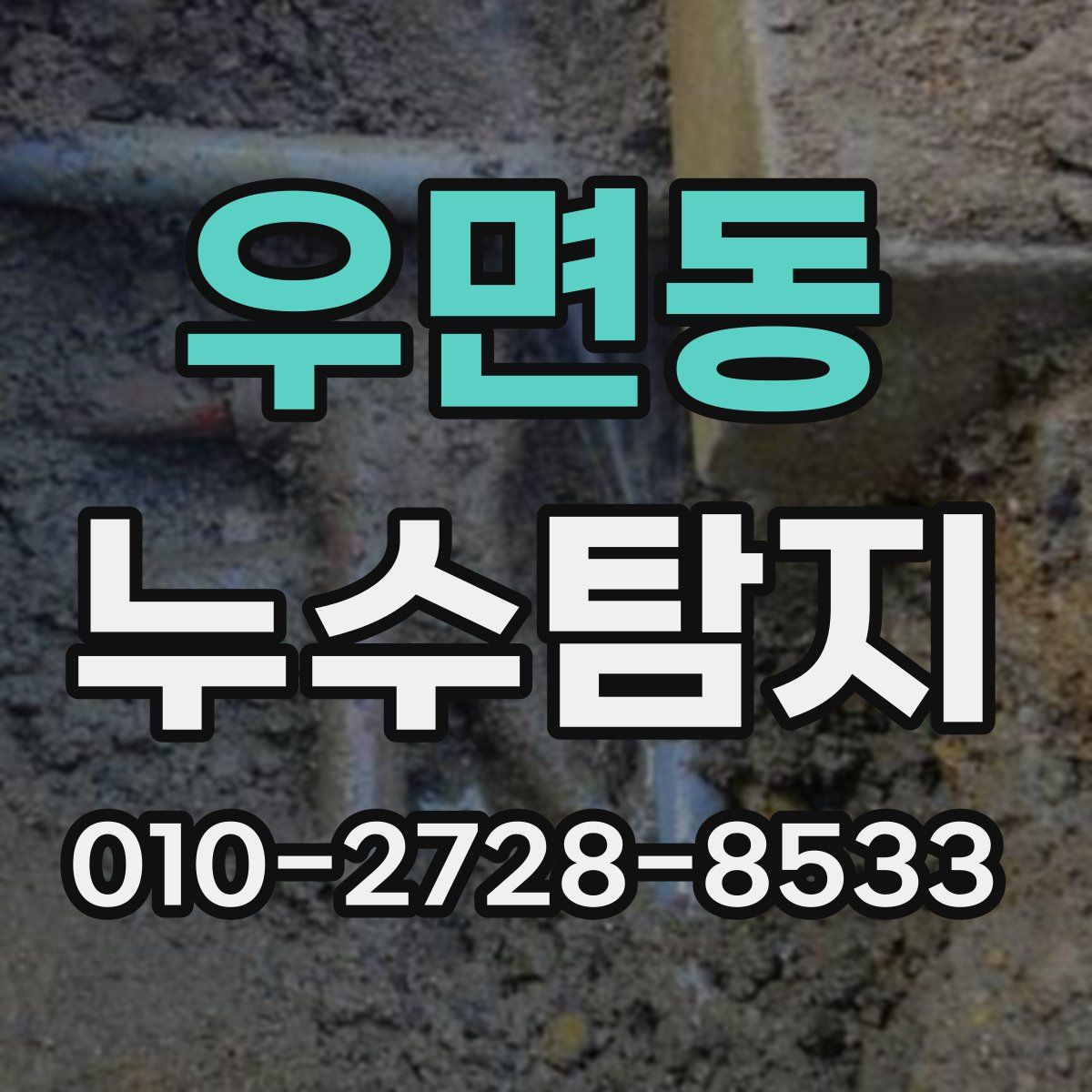우면동 누수탐지