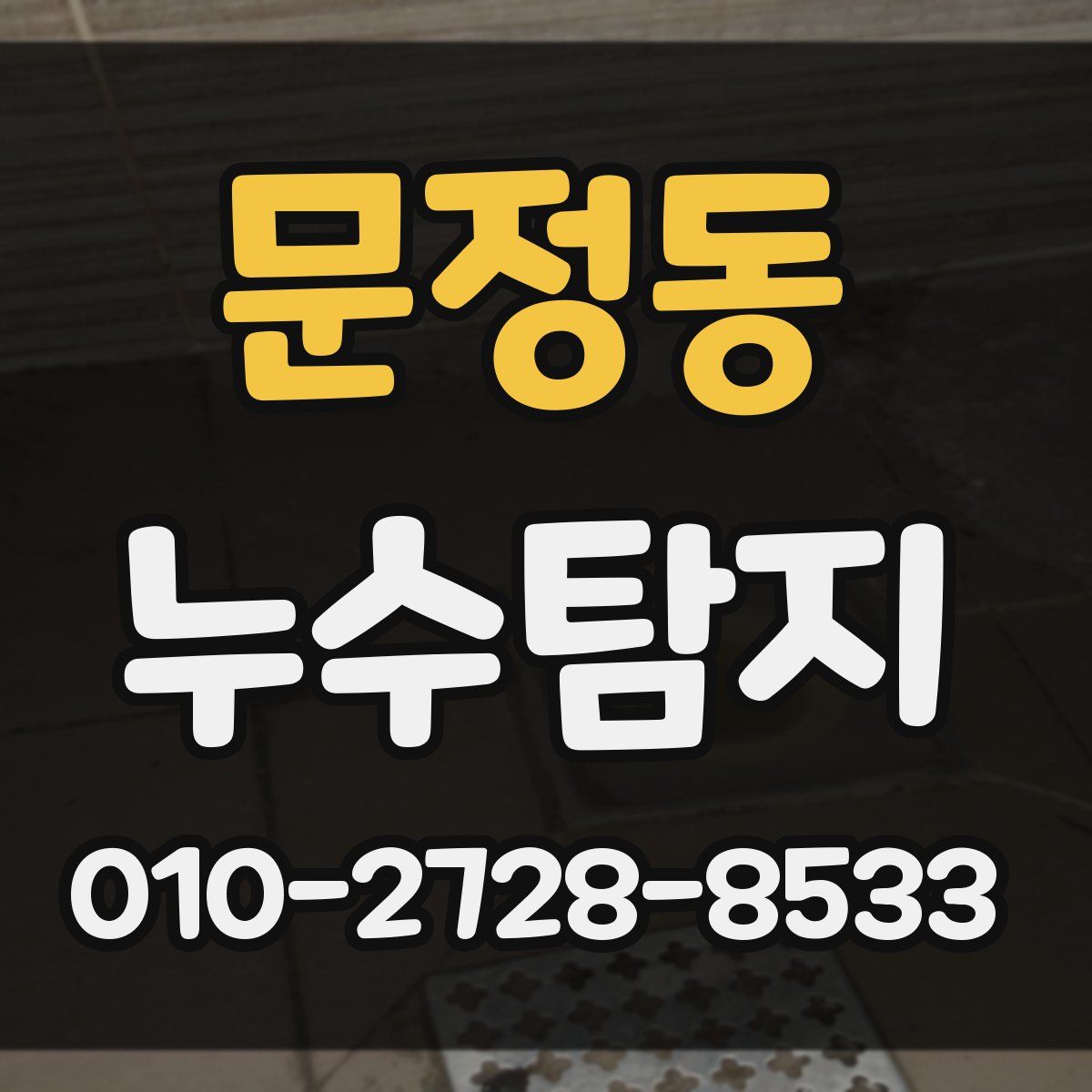 문정동 누수탐지