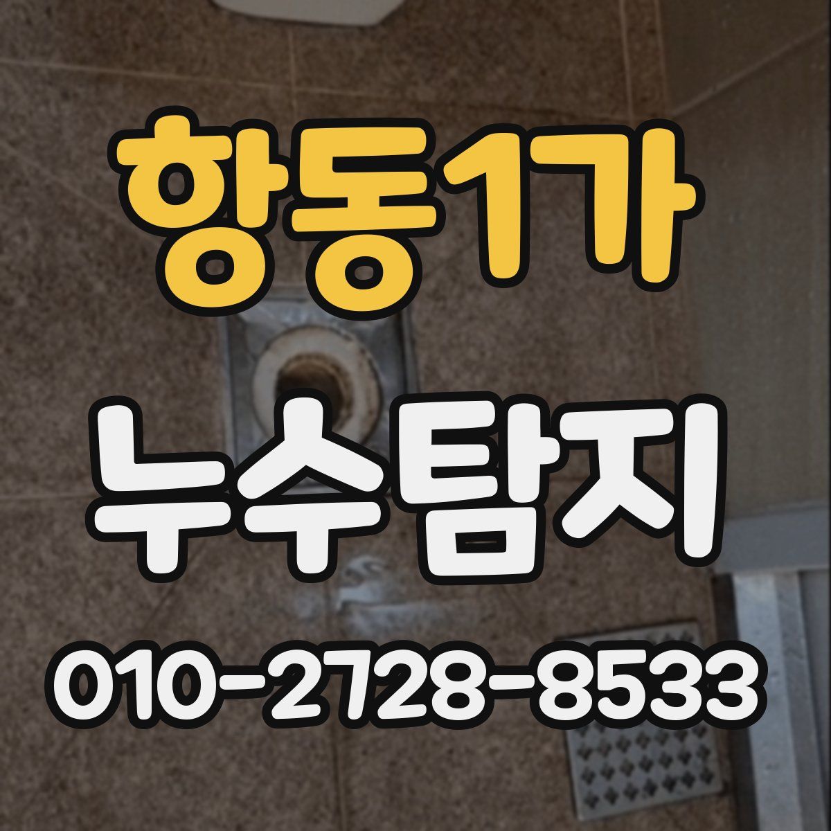 항동1가 누수탐지