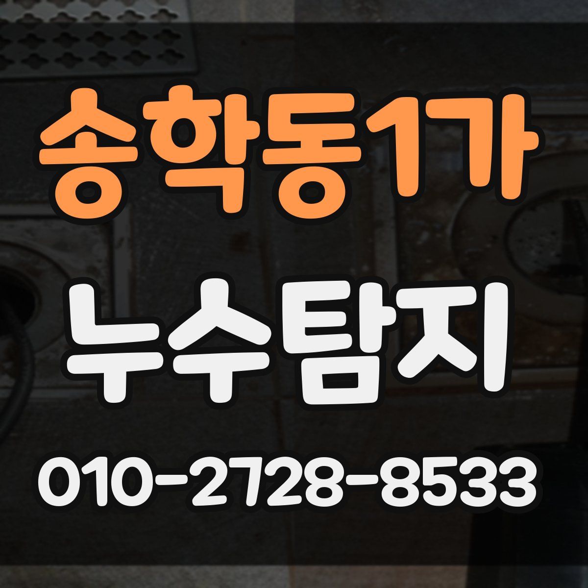송학동1가 누수탐지