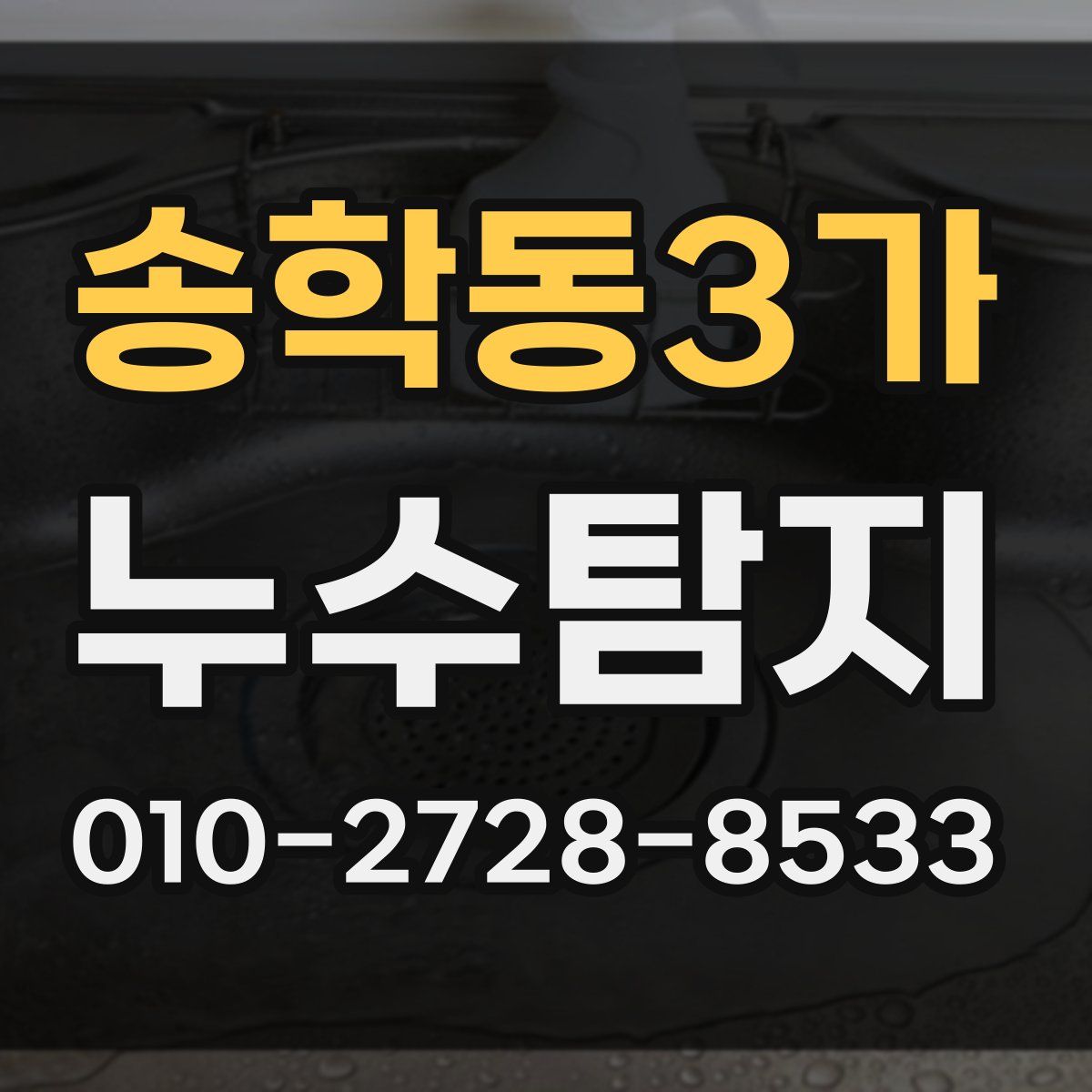 송학동3가 누수탐지
