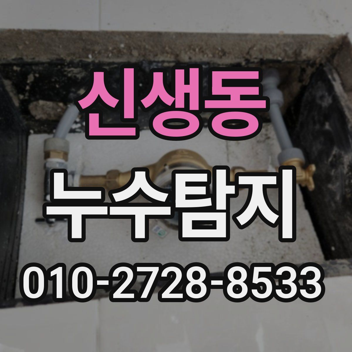 신생동 누수탐지