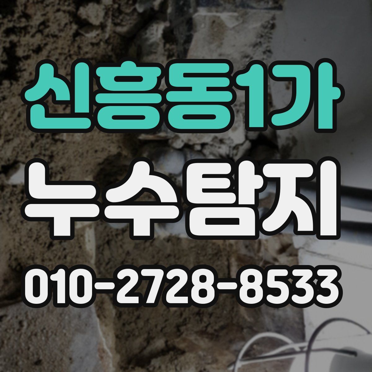 신흥동1가 누수탐지