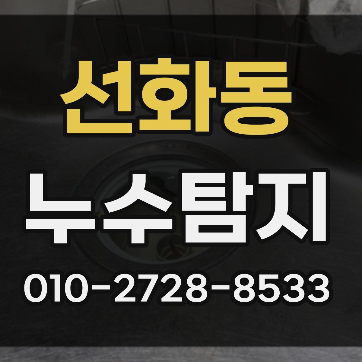 선화동 누수탐지