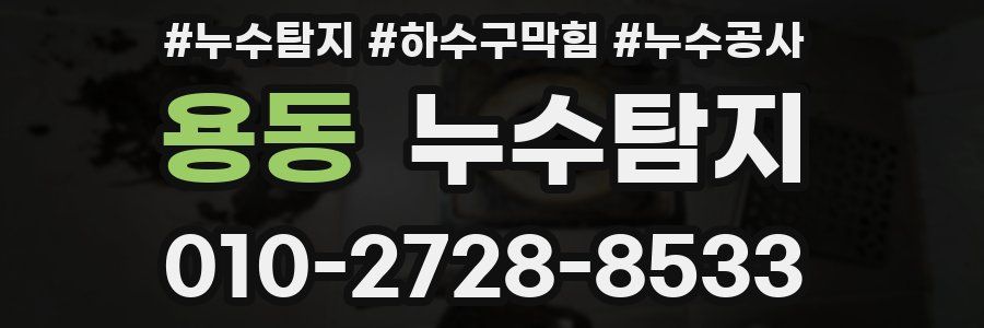 용동 누수탐지업체