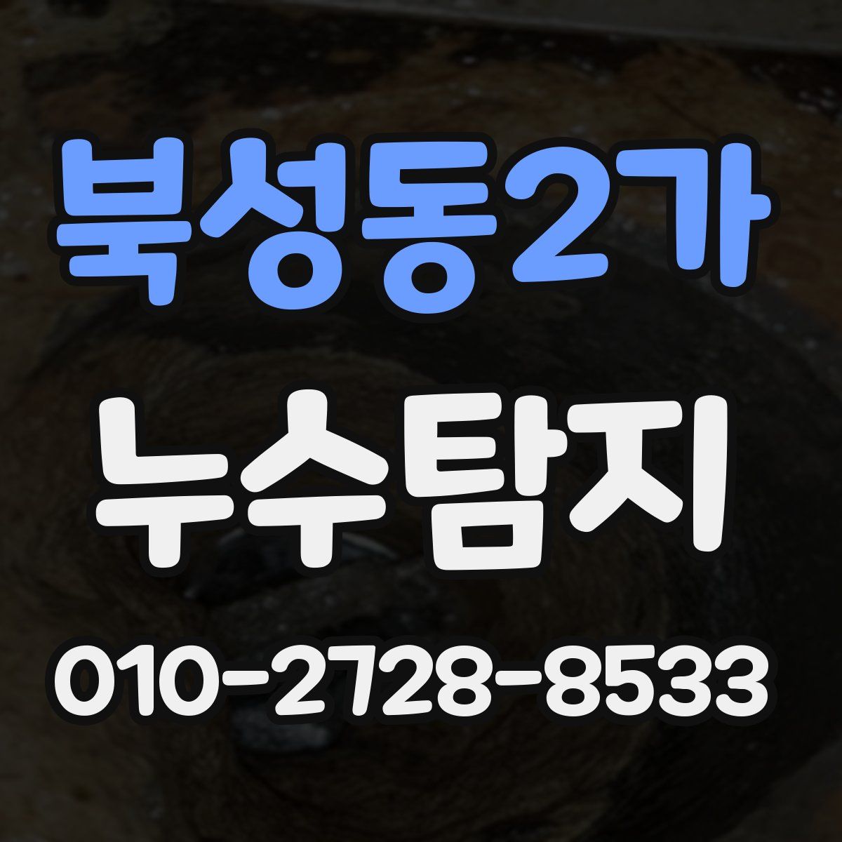 북성동2가 누수탐지