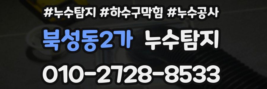 북성동2가 누수탐지업체