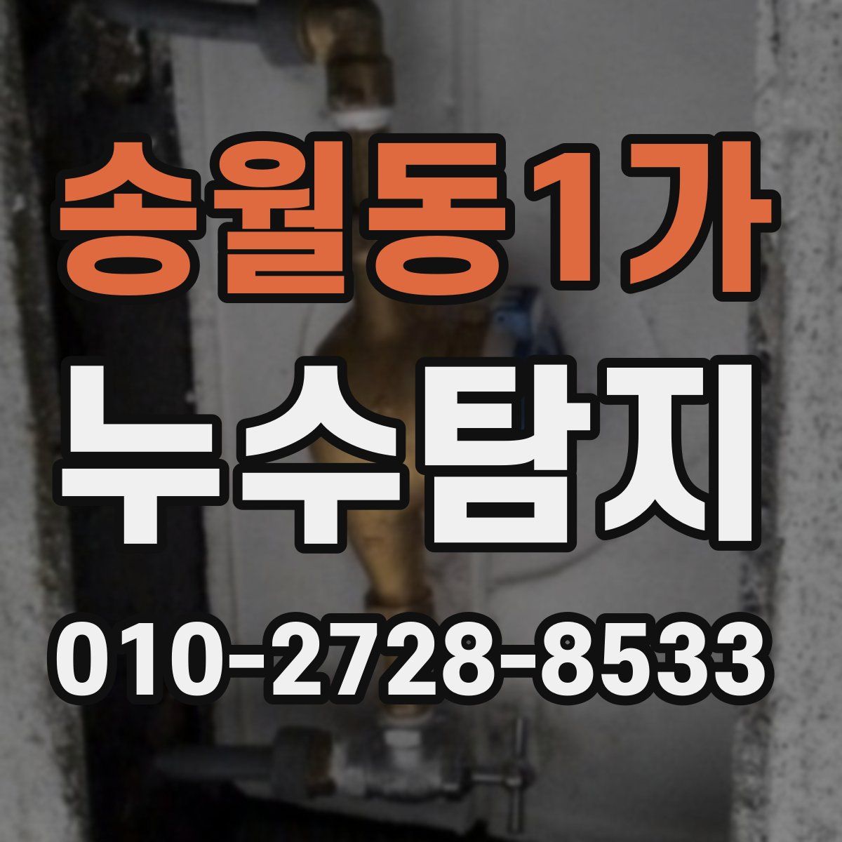 송월동1가 누수탐지