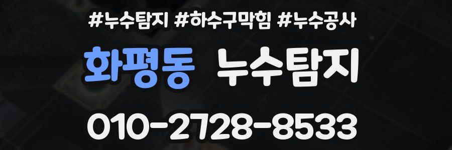화평동 누수탐지업체