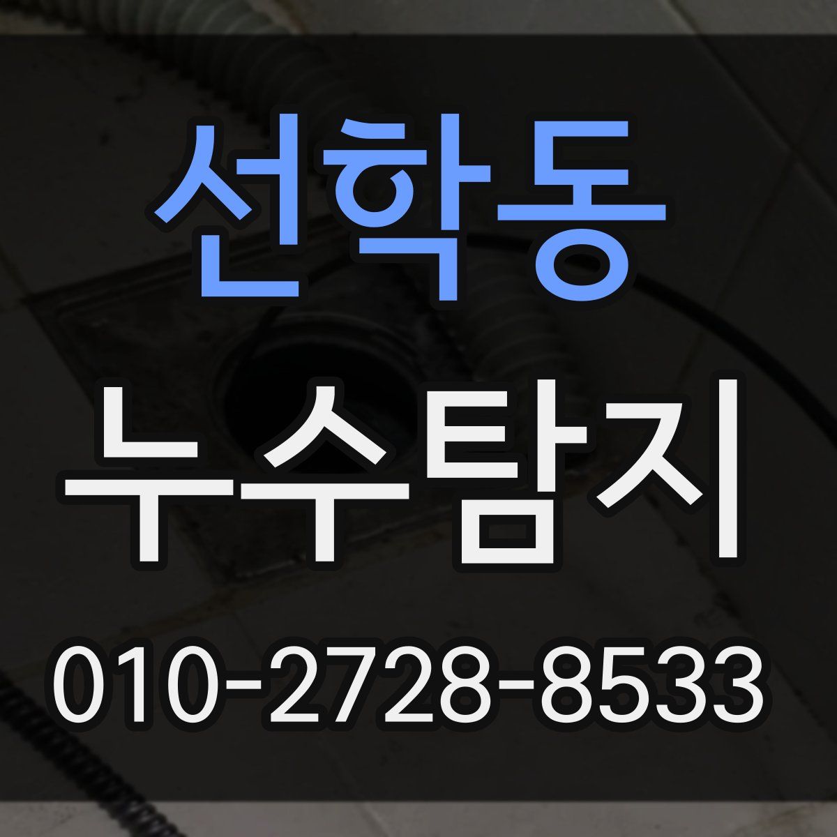 선학동 누수탐지