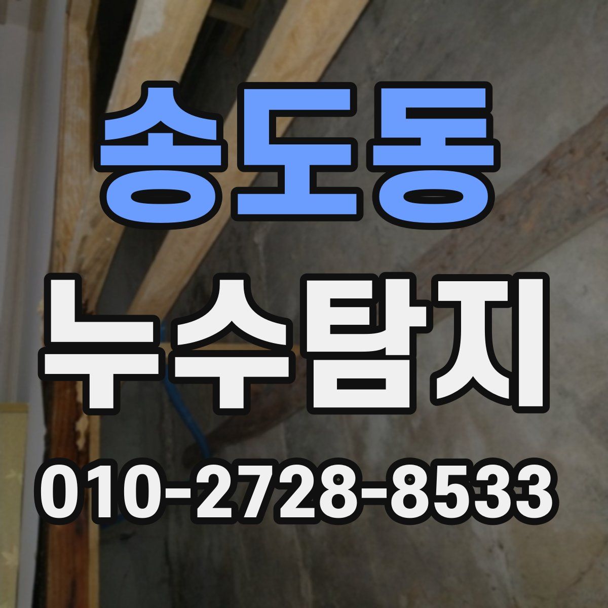 송도동 누수탐지