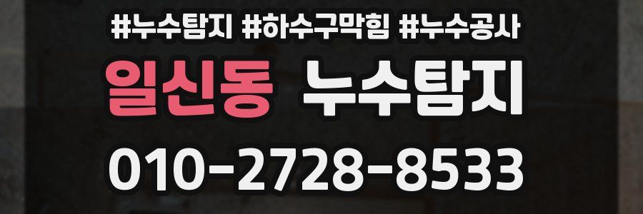 일신동 누수탐지업체