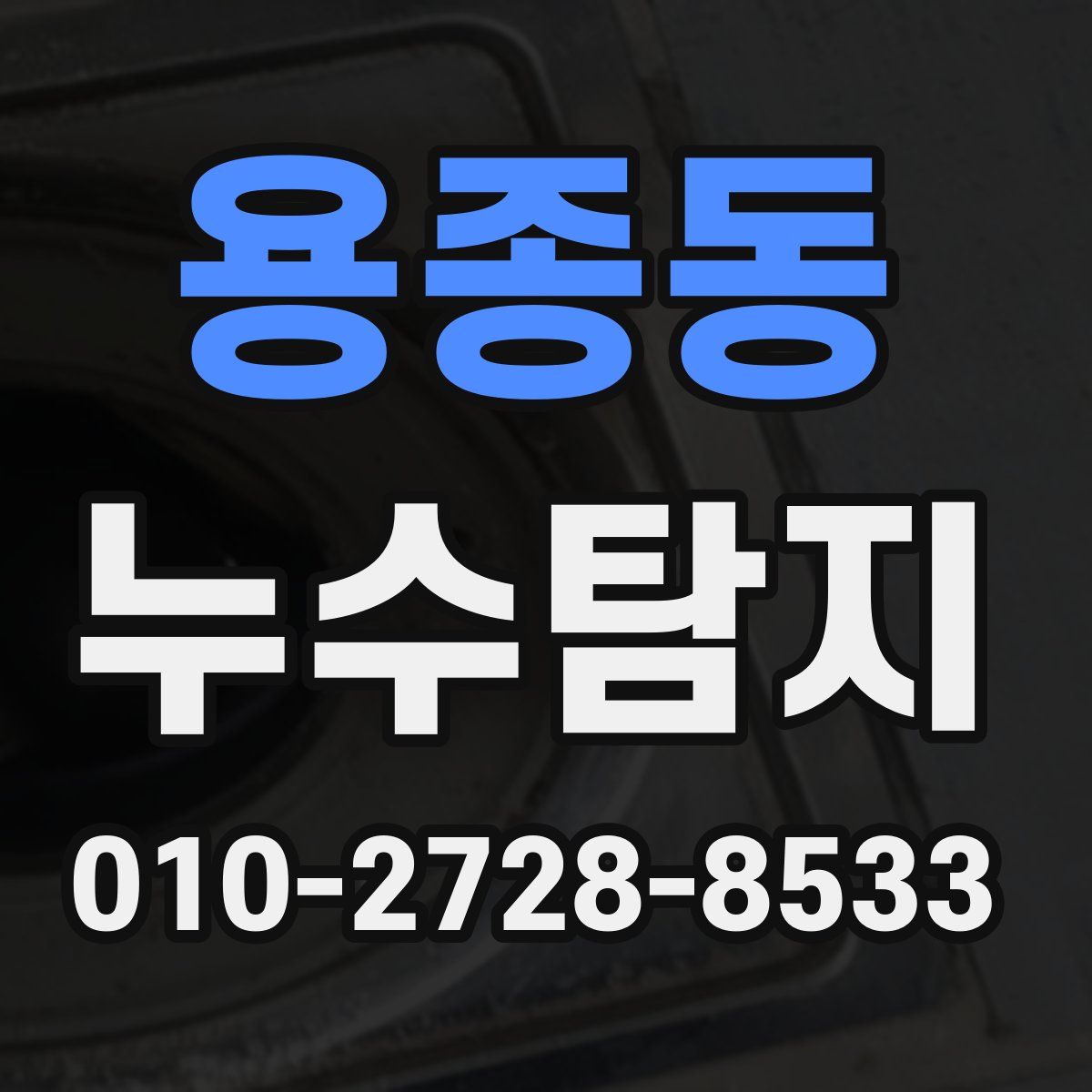 용종동 누수탐지