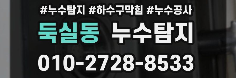둑실동 누수탐지업체