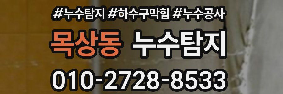 목상동 누수탐지업체