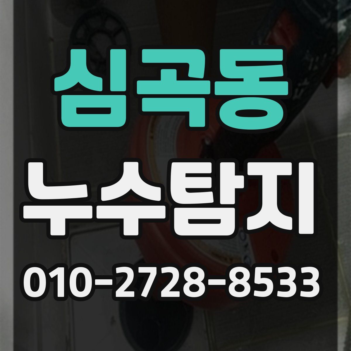 심곡동 누수탐지