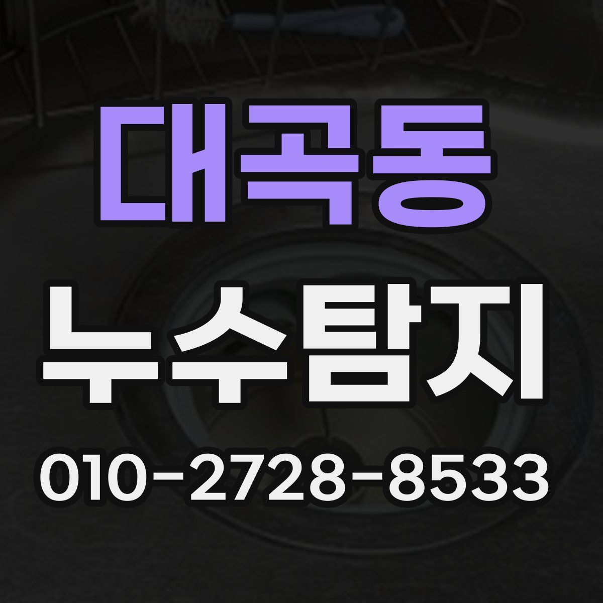 대곡동 누수탐지