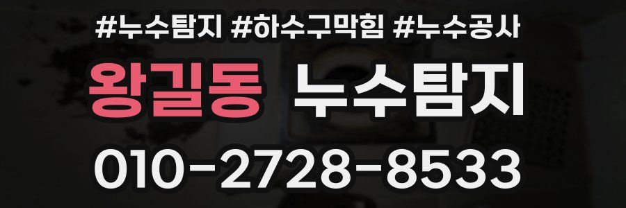 왕길동 누수탐지업체