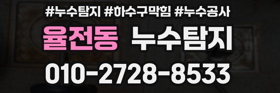 율전동 누수탐지업체