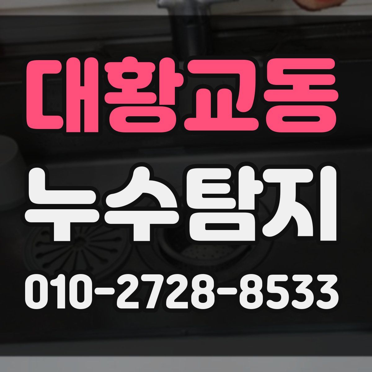 대황교동 누수탐지