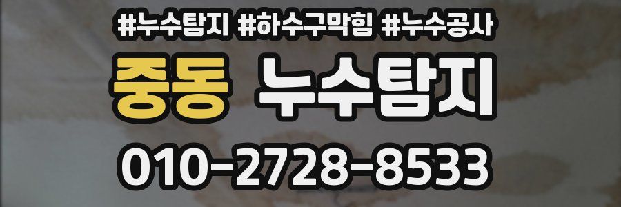 중동 누수탐지업체