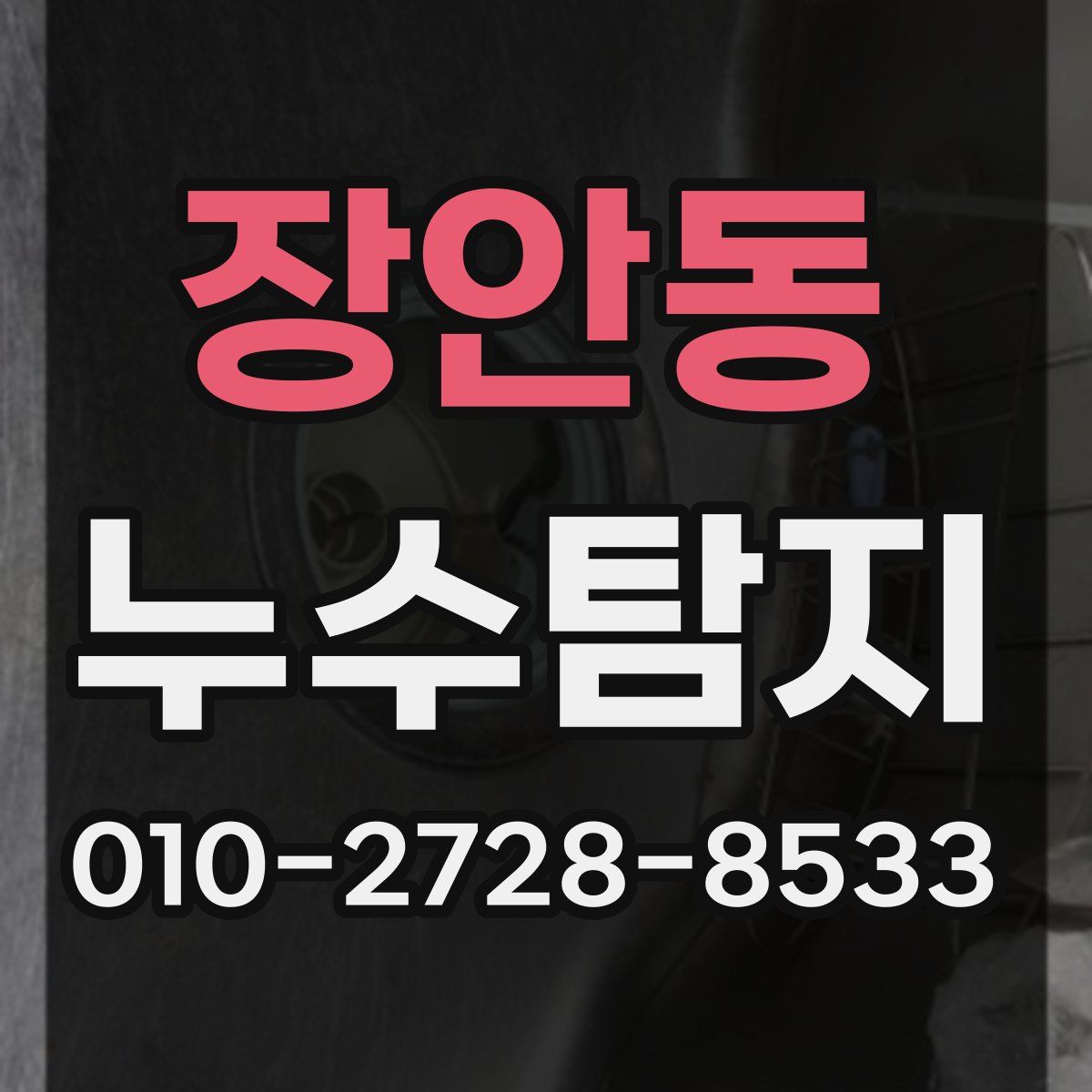 장안동 누수탐지