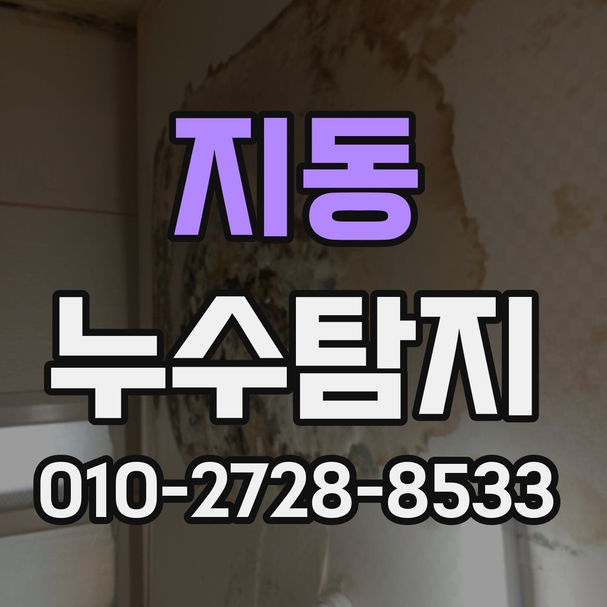 지동 누수탐지