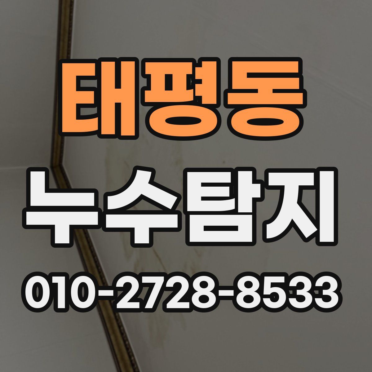태평동 누수탐지