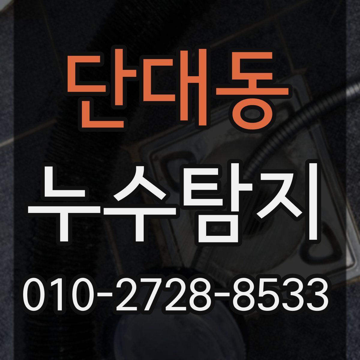 단대동 누수탐지