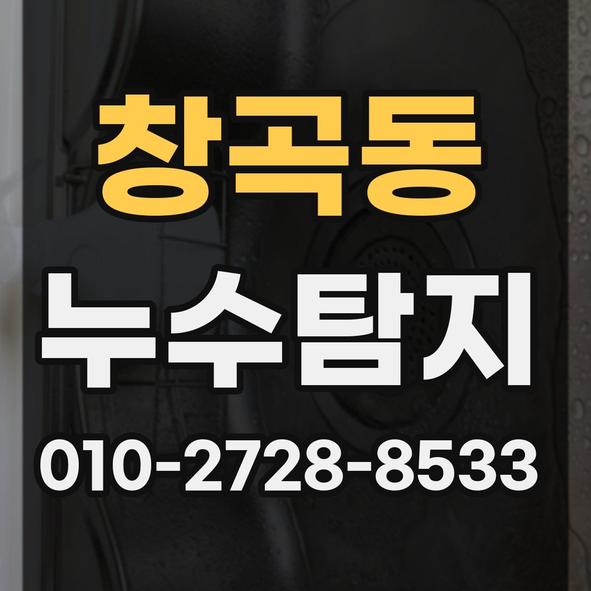 창곡동 누수탐지