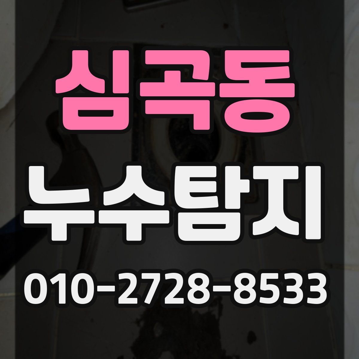 심곡동 누수탐지
