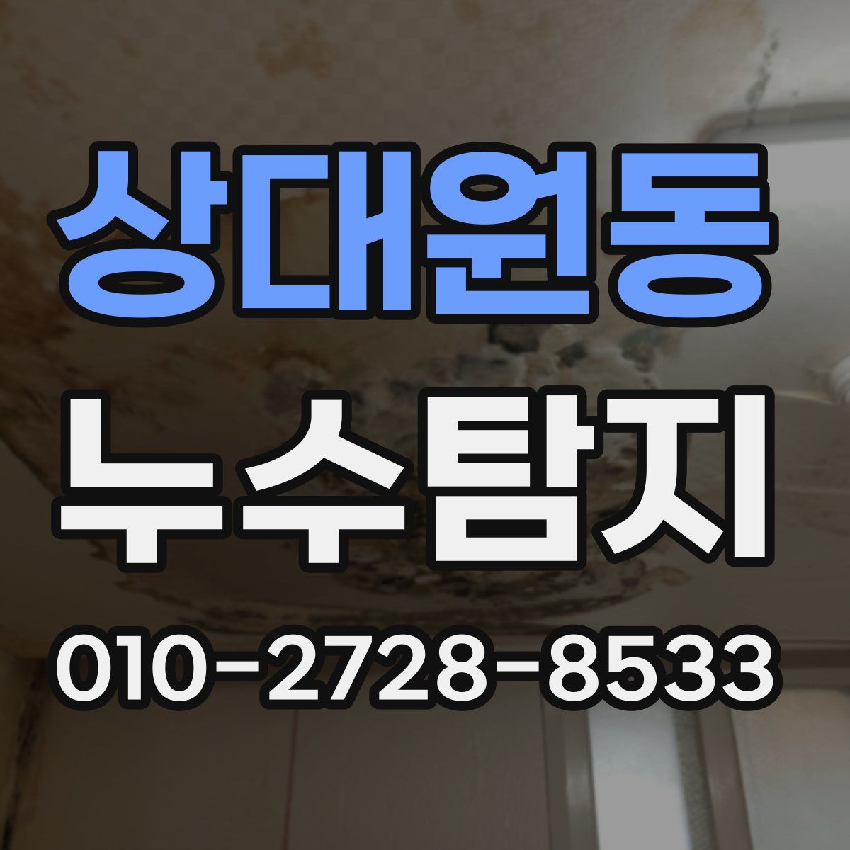 상대원동 누수탐지