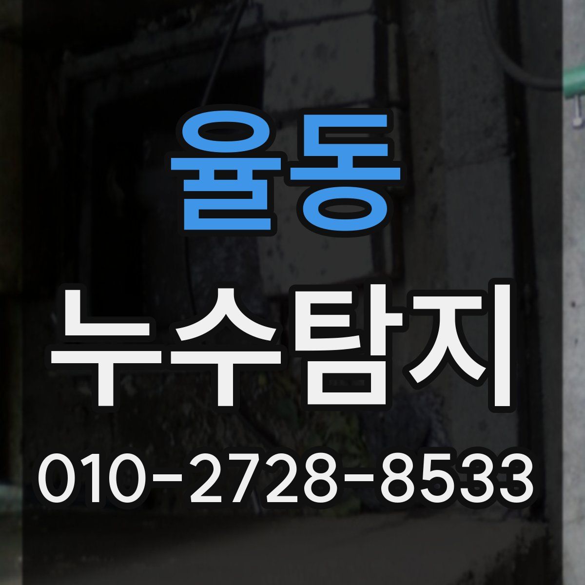 율동 누수탐지
