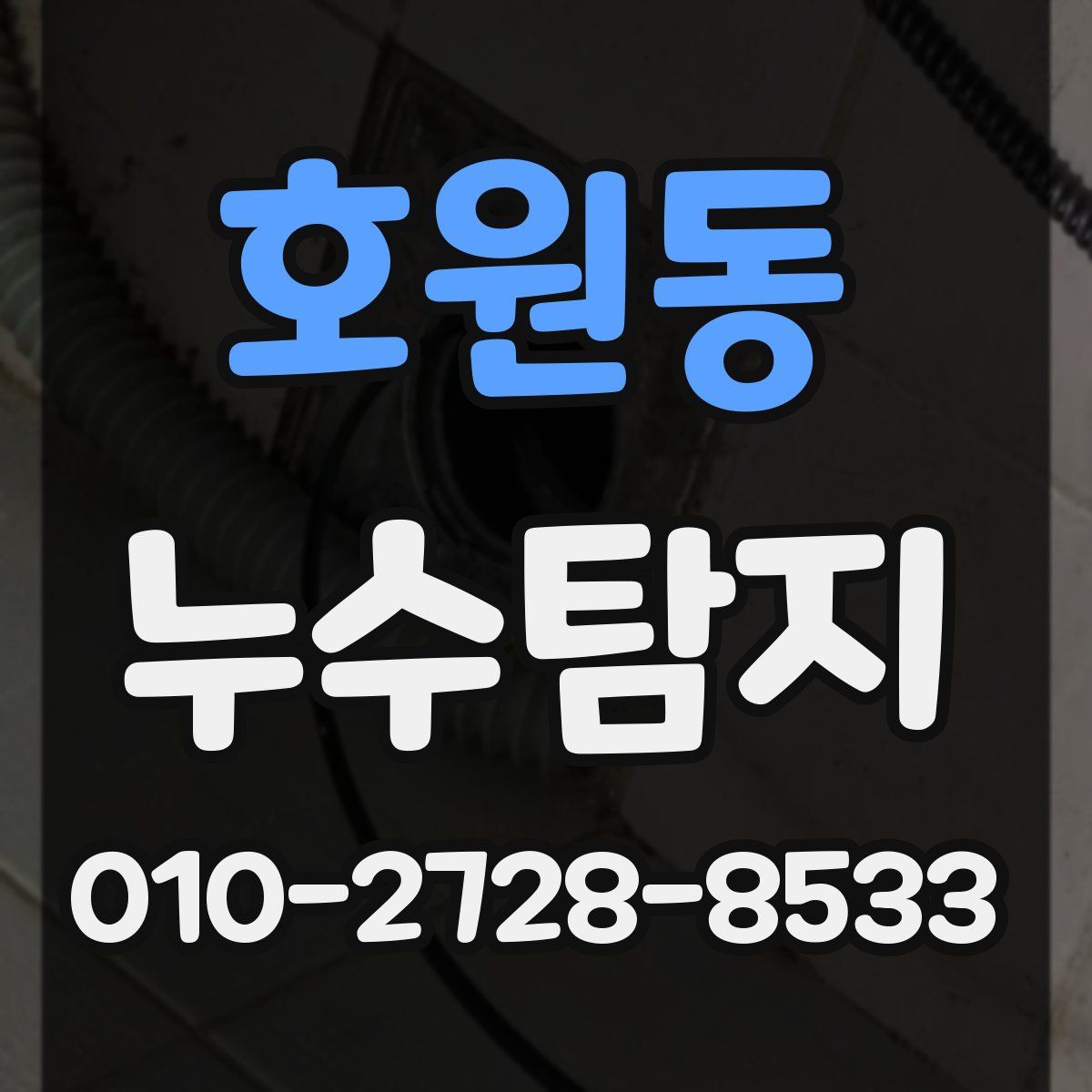 호원동 누수탐지