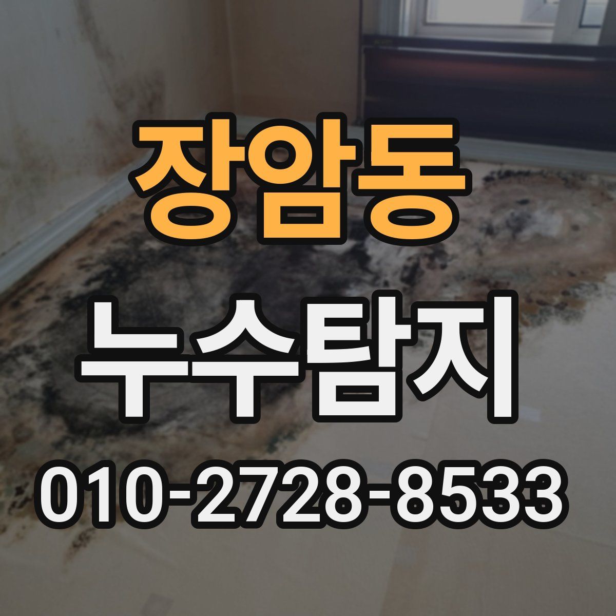 장암동 누수탐지