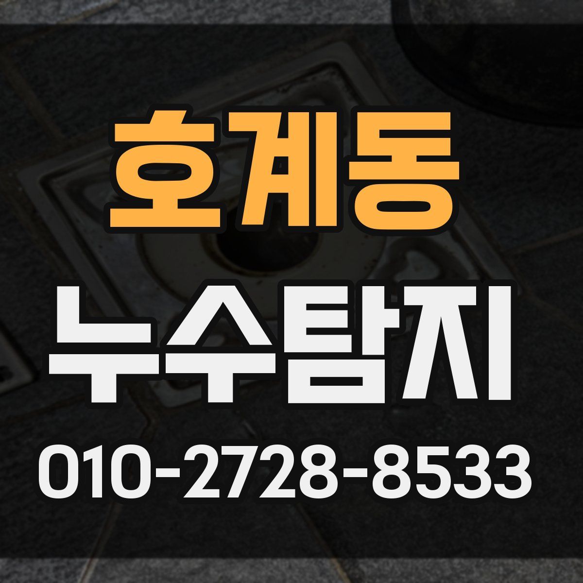 호계동 누수탐지