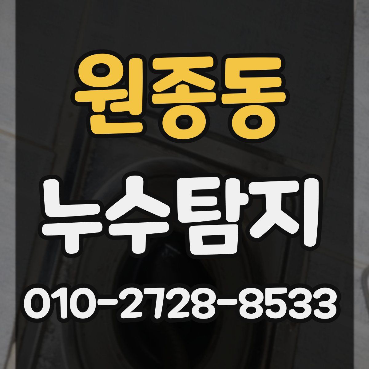 원종동 누수탐지
