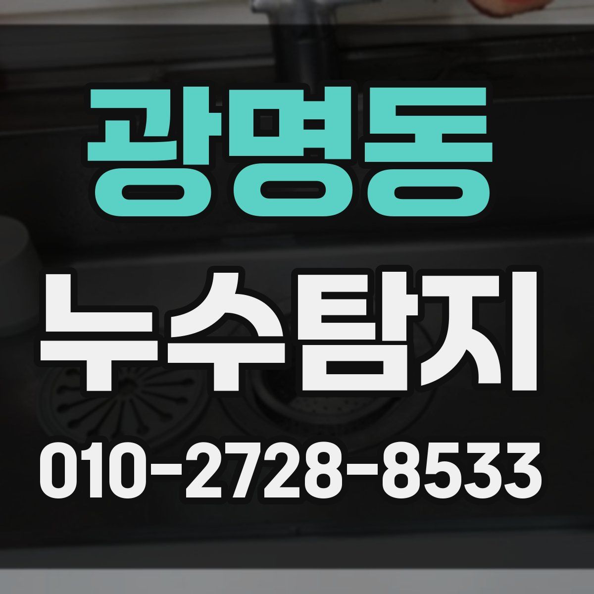 광명동 누수탐지