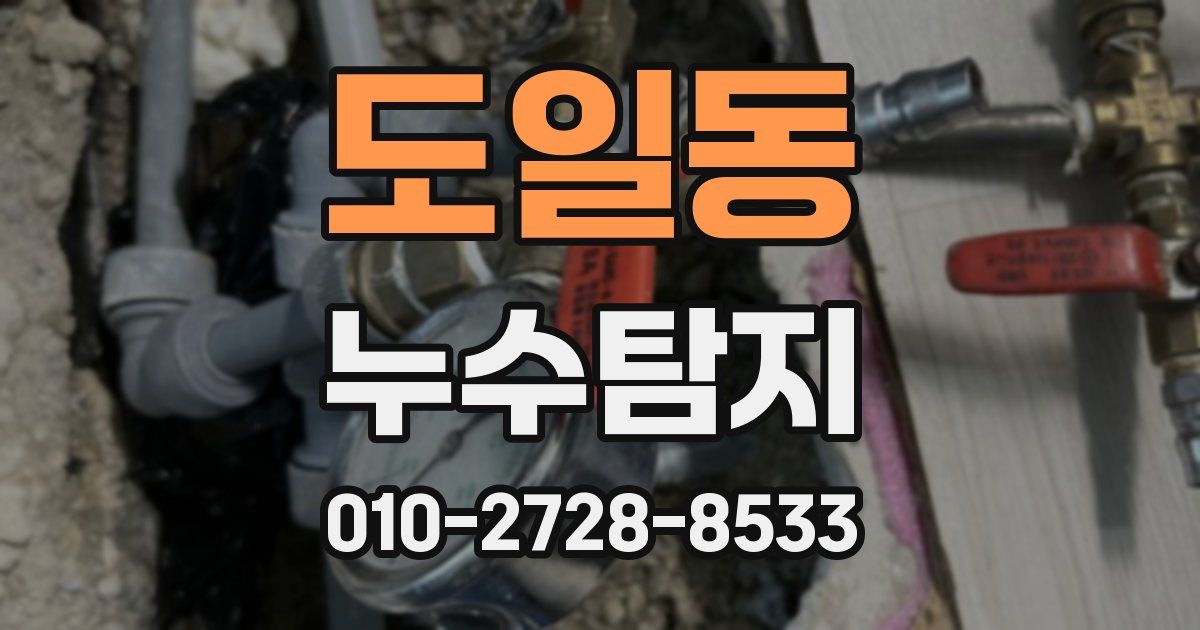 도일동 누수공사