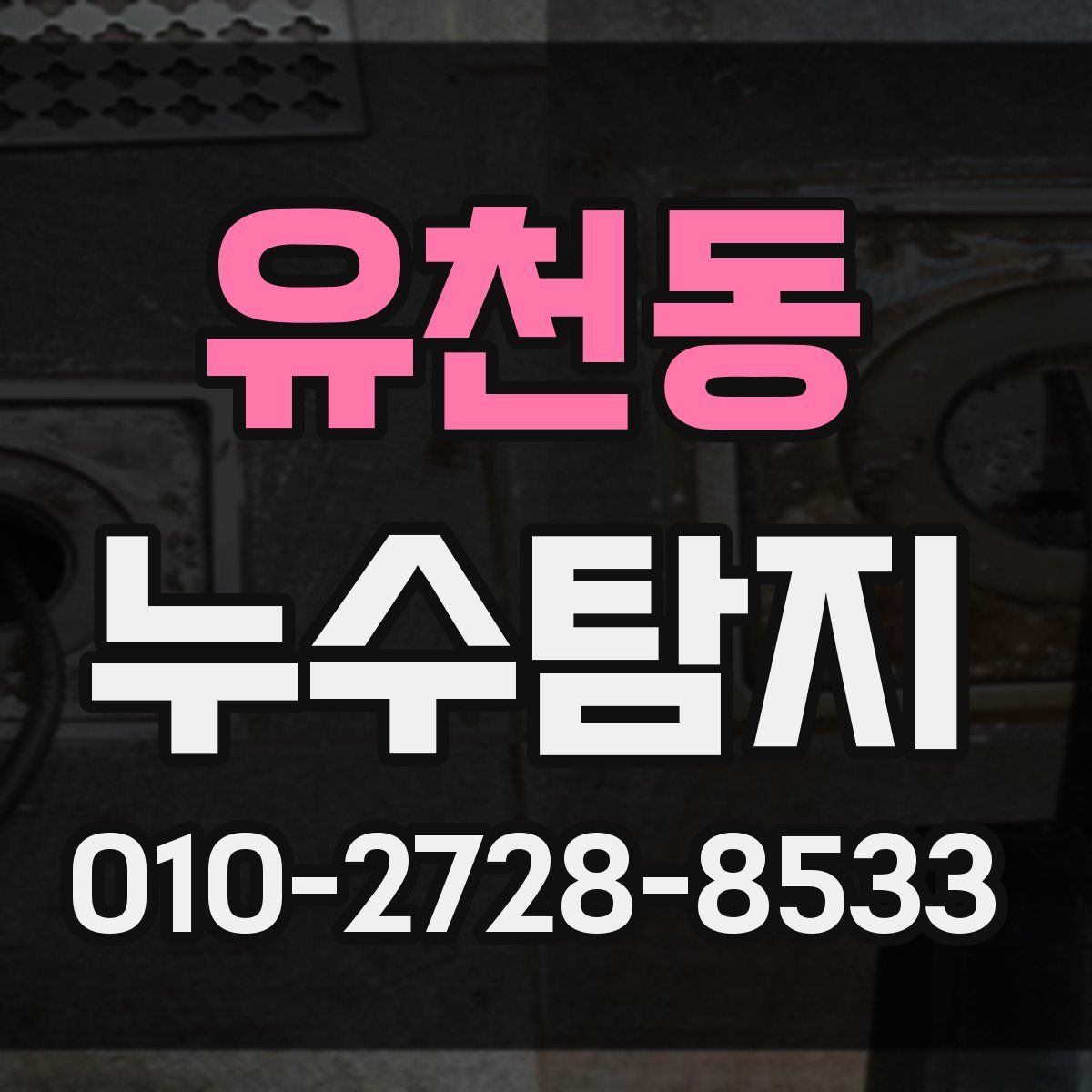 유천동 누수탐지