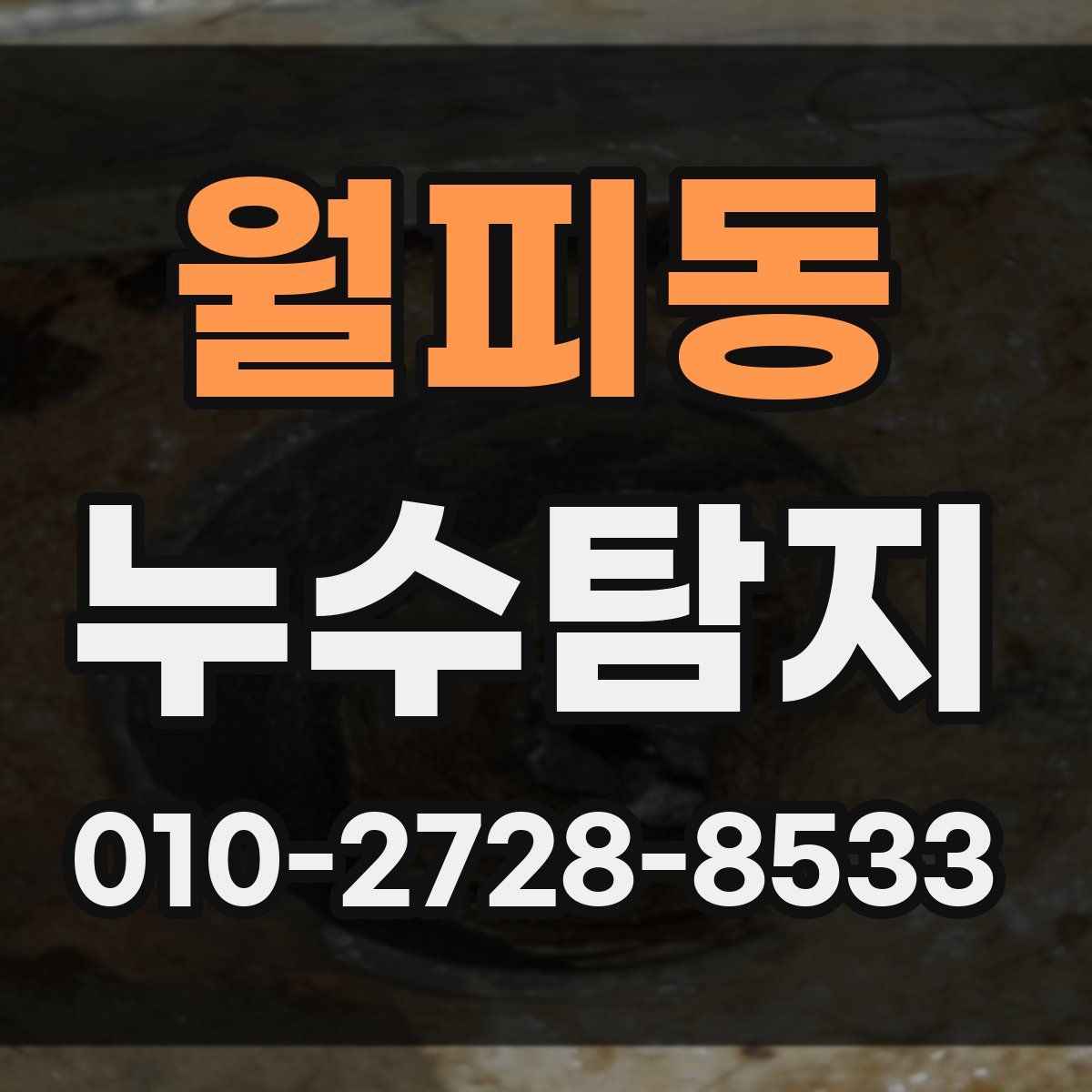 월피동 누수탐지
