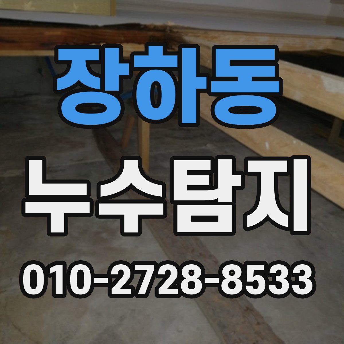 장하동 누수탐지